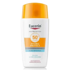 Eucerin Sun Protection - Hydro Protect Fluido Viso Ultra Leggero SPF50+, 50ml