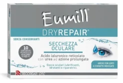 Eumill Dryrepair Gocce Oculari per Secchezza Oculare, 10 Monodose da 0,5ml