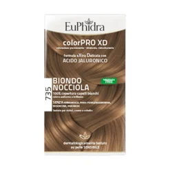 EuPhidra ColorPro XD 735 Biondo Nocciola - Colorazione permanente per capelli bianchi, 120 ml