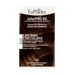 EuPhidra Colorpro Xd 535 Castano Cioccolato - Colorazione permanente per i capelli bianchi, 1 kit