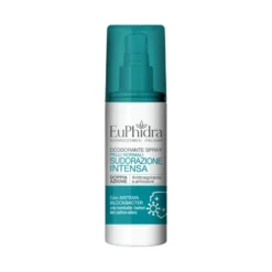 Euphidra Deodorante Spray Sudorazione Intensa Fragranza Fresca, 100ml
