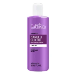 Euphidra Shampoo Capelli Sottili Aloe Vera Dona Volume Senza Appesantire, 250ml