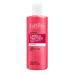 Euphidra Shampoo Capelli Trattati - Shampoo riparatore per capelli secchi e sfibrati, 250 ml