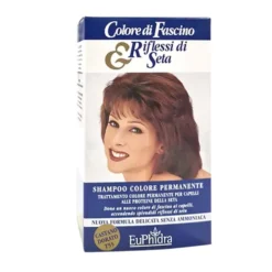 Euphidra Shampoo Colore Permanente 55 Castano Dorato, 120ml