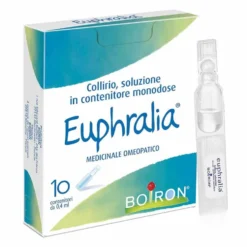 Euphralia Collirio Omeopatico Euphrasia officinalis 3 DH 0,2ml + Chamomilla vulgaris 3 DH 0,2ml, 10 contenitori da 0,4ml