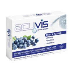 Euritalia Pharma Acuvis Gocce Oculari, 10 fiale