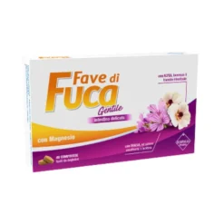 Euritalia Pharma Fave di Fuca Gentile Integratore per il Benessere Intestinale, 40 Compresse