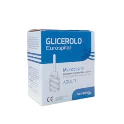Eurospital Microclismi adulti - Clismi per la stitichezza occasionale, 6 pezzi da 9 g