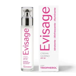Evisage Crema Giorno SPF30 Triopherol Idratante Rinfrescante e Illuminante, 50ml