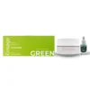 Evisage Maschera Viso Green - Un set con maschera idratante e un booster esfoliante, 100 ml e 5 ml