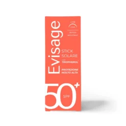 Evisage Stick Solare SPF50+ Protezione Molto Alta con Triopherol, 9ml