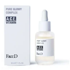 Face D Pure Glowy Complex Complesso Vitamine A.C.E Siero Viso Illuminante, 30ml