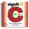 Falqui Ziguli caramelle alla fragola - Integratore di vitamina C per le difese immunitarie, 24 g
