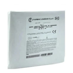 Farmac-zabban Garza Compressa Idrofila 12/8 20 x 20cm, 1kg