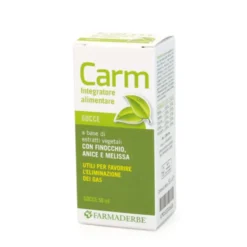 Farmaderbe Carm Gocce Integratore Alimentare per l'Intestino, 50ml