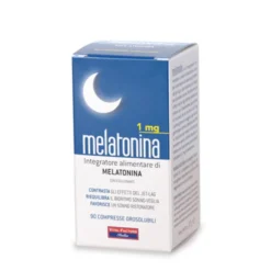 Farmaderbe Melatonina 1 mg - Integratore per il sonno e il fuso orario, 90 compresse orosolubili