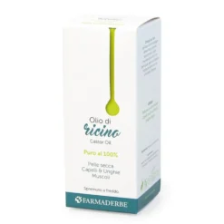 Farmaderbe Olio di Ricino Puro al 100%, 100ml