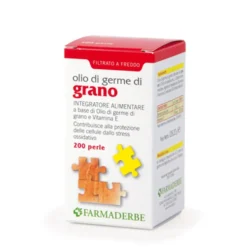 Farmaderbe Olio Germe di Grano Integratore Alimentare, 200 Perle