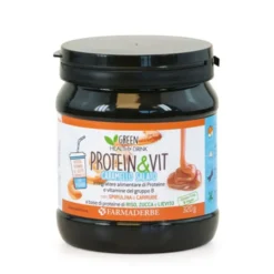Farmaderbe Protein & Vit Integratore di Proteine al Caramello Salato, 320g