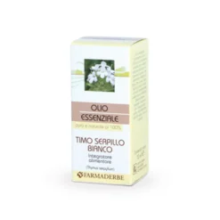 Farmaderbe Timo Bianco Olio Essenziale Integratore Alimentare, 10ml