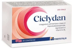 Farmitalia Ciclydan - Integratore per il benessere del ciclo mestruale, 30 compresse