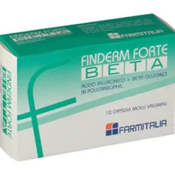 Farmitalia Finderm Forte Beta, 10 Capsule Molli Vaginali