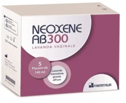 Farmitalia Neoxene AB 300 Lavanda Vaginale, 5 Flaconi x 140ml