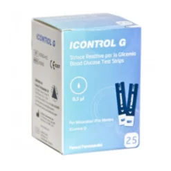 Farsud Farmaceutici Icontrol G Strisce Misurazione Glicemia, 25 Strisce