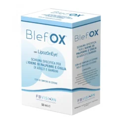 FB Vision Blefox Schiuma per l'igiene di Palpebre e Ciglia, 50ml