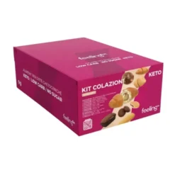 Feeling OK Kit Colazioni - Kit assortito per la colazione chetogenica, 10 porzioni