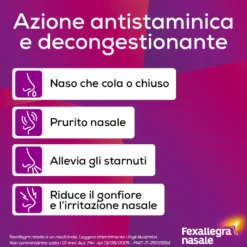 Fexallegra Nasale - Spray nasale per il trattamento della rinite allergica, 10 ml