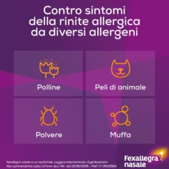 Fexallegra Nasale - Spray nasale per il trattamento della rinite allergica, 10 ml