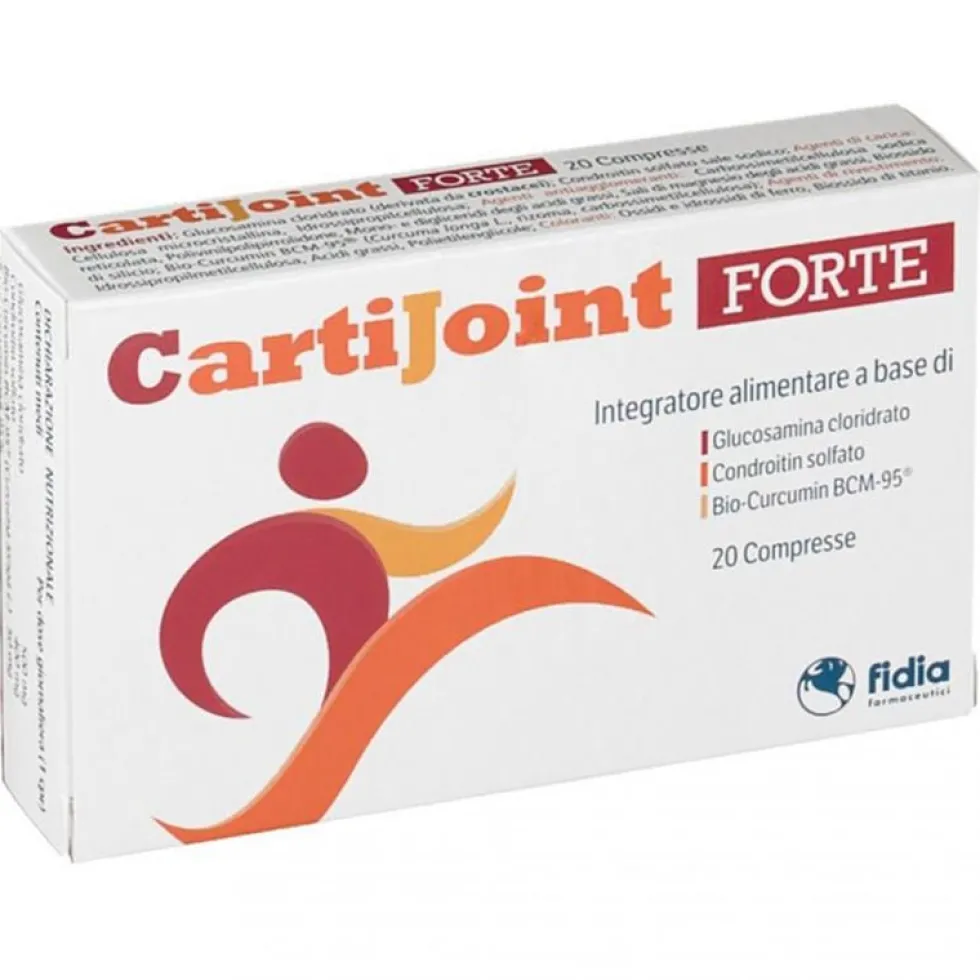 Fidia CartiJoint Forte Integratore Alimentare, 20 compresse