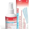 FIDIA Connettivina Sole Emulsione Spray Idratante per Scottature Eritemi e Arrossamenti, 100ml