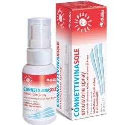 Fidia Connettivinasole - Spray doposole lenitivo per le scottature, 50 ml