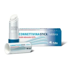 Fidia Connettivina Stick Labbra - Stick idratante e riparatore per labbra screpolate, 3 g