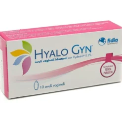 Fidia Hyalo Gyn - Ovuli vaginali per il trattamento della secchezza, 10 ovuli da 2,2 g