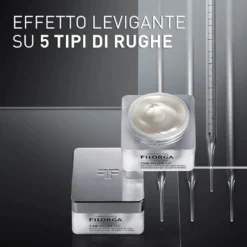 Filorga Time Filler - 5XP Crema Correttiva per 5 Tipi di Rughe Viso Collo, 50ml