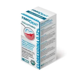 Fimodent Collutorio Antiplacca 0,12% - Collutorio per la salute di gengive e parodonto, 200 ml