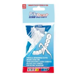 Fimo Pikdent - Zero Spazi Stretti Forcelle Interdentali, 15 forcelle