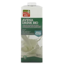 Finestra Sul Cielo Bevanda di avena bio - Bevanda vegetale senza glutine per colazione, 1 litro