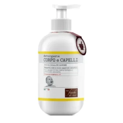 Fiocchi di Riso Detergente Corpo e Capelli alla Camomilla - Detergente per cute sensibile, 400 ml