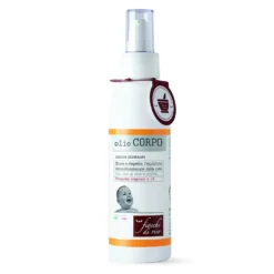 Fiocchi di Riso Olio Corpo - Olio idratante per la pelle e il massaggio del neonato, 140 ml