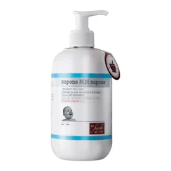 Fiocchi di Riso Sapone non Sapone - Detergente per il viso e le mani per la pelle sensibile, 240 ml