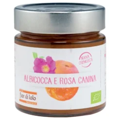 Fior di Loto Albicocca e Rosa canina Composta di frutta senza zuccheri, 250 g