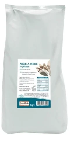 Fior di Loto Argilla Verde in Polvere, 3kg