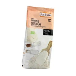 Fior di Loto Farina di quinoa bio - Farina senza glutine per prodotti da forno, 375 g