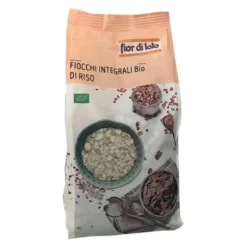 Fior Di Loto Fiocchi di Riso Integrali BIO, 500g