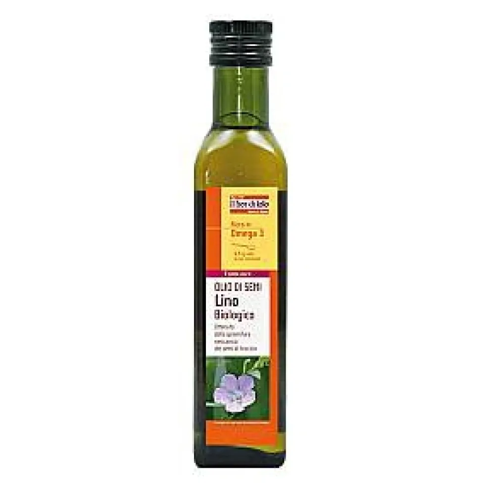 Fior Di Loto Olio Di Semi Di Lino Bio, 250ml