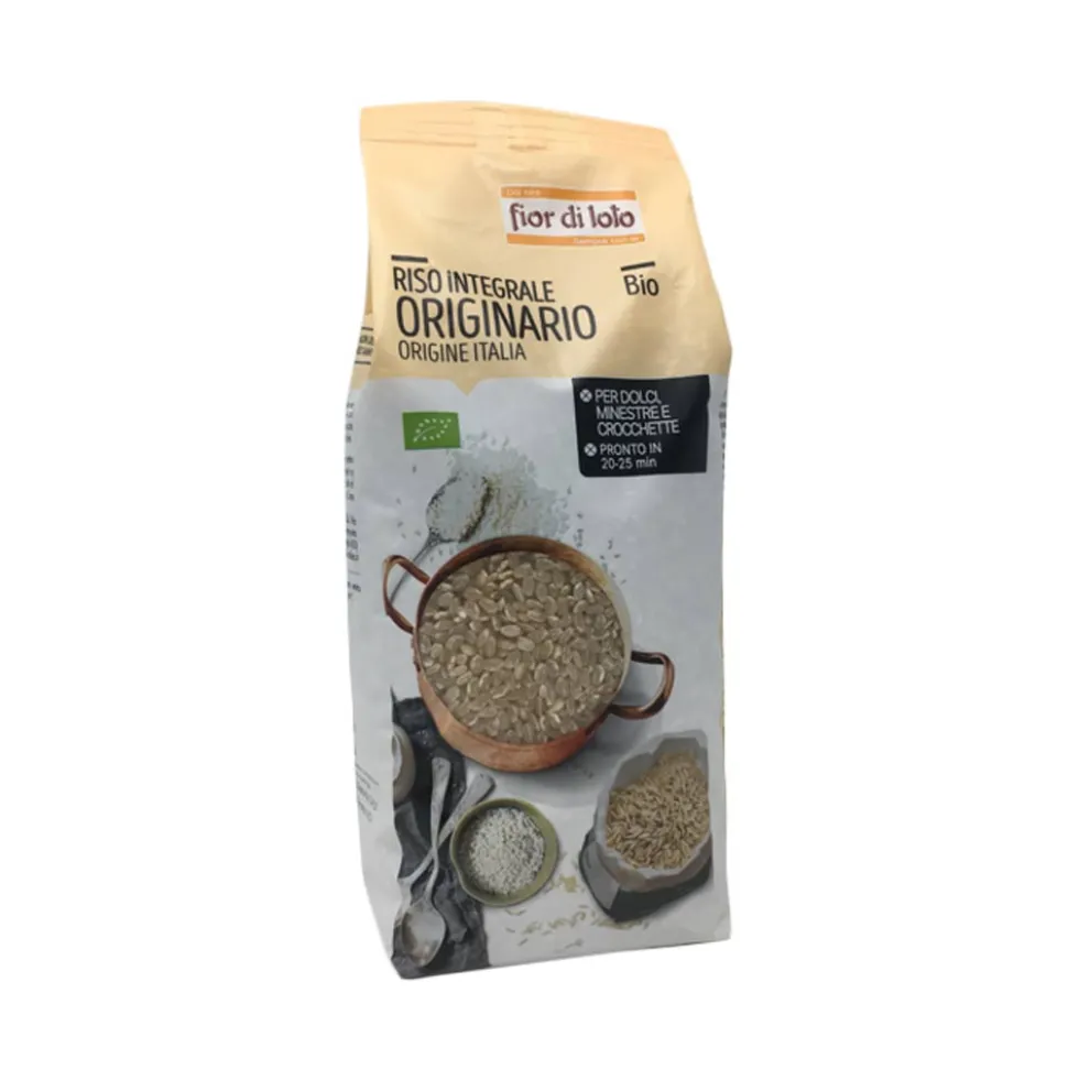 Fior Di Loto Riso Integrale Originario Tondo Bio, 1000g